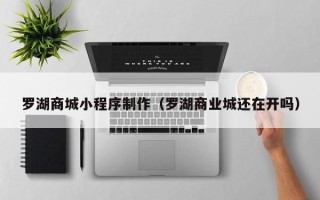 济源罗湖商城小程序制作（罗湖商业城还在开吗）